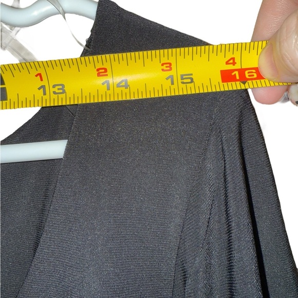 NWT KSL by Karin Stevens Black Lace Overlay Dress – Size 14W - Picture 12 of 14